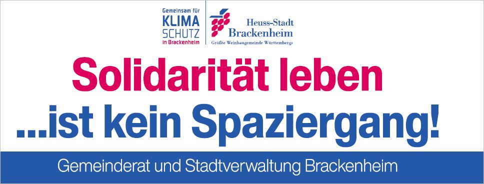 Brackenheim-Solidaritaet Leben ...ist kein Spaziergang